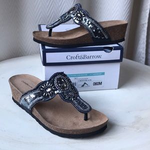 Croft & Barrow Wedge Sandals
